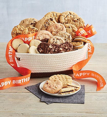 Birthday Cookie Gift Basket